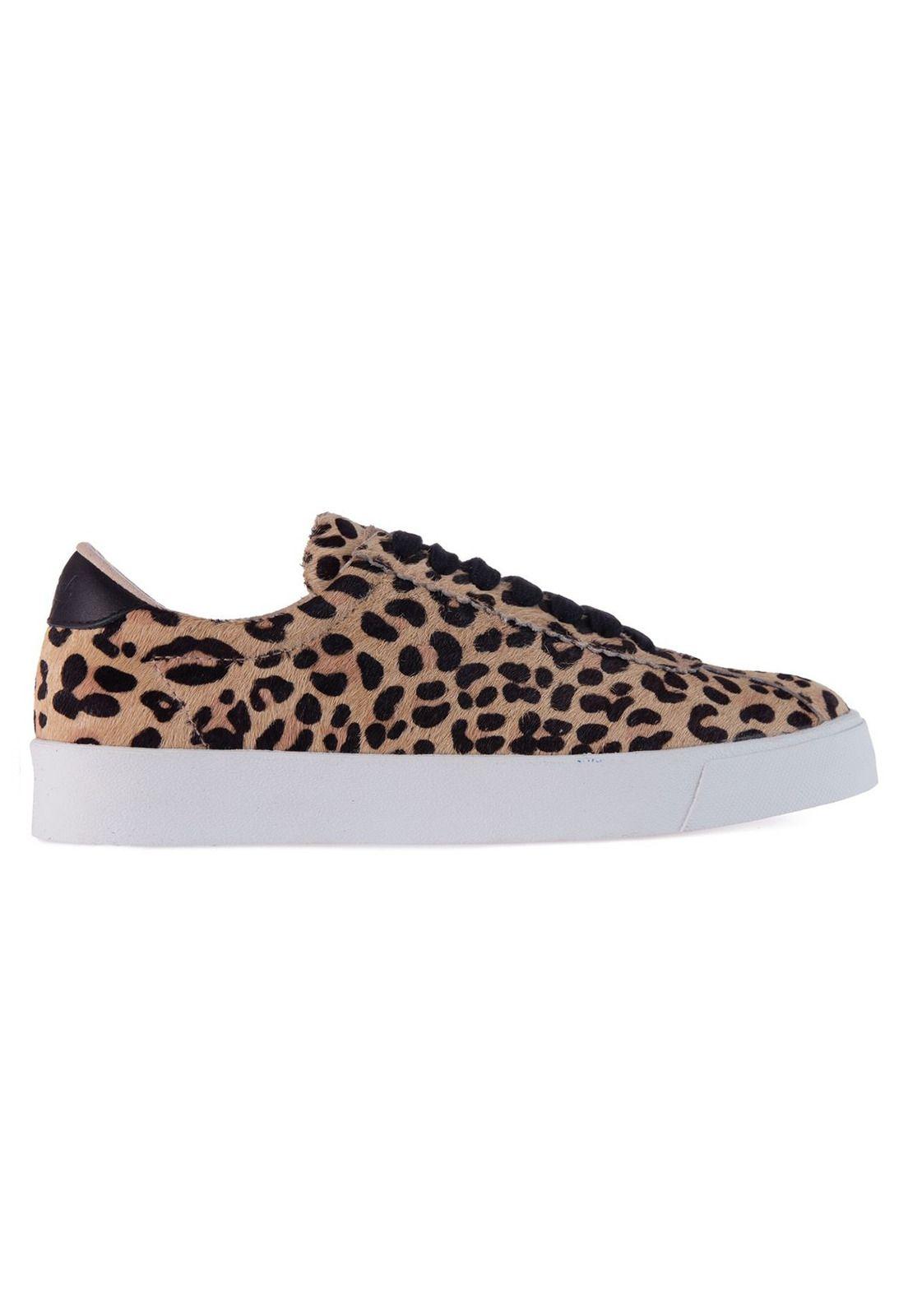 Zapatilla 2843 CLUB S CALFHAIR Beige Leopard Superga-0