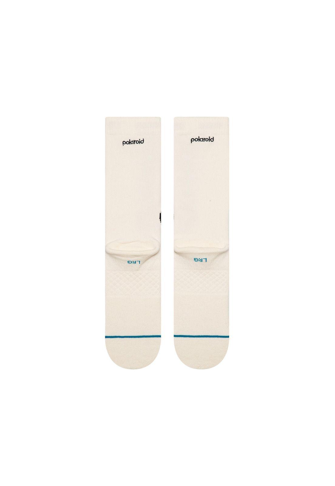 Stance Sock Polaroid Aperture White-2