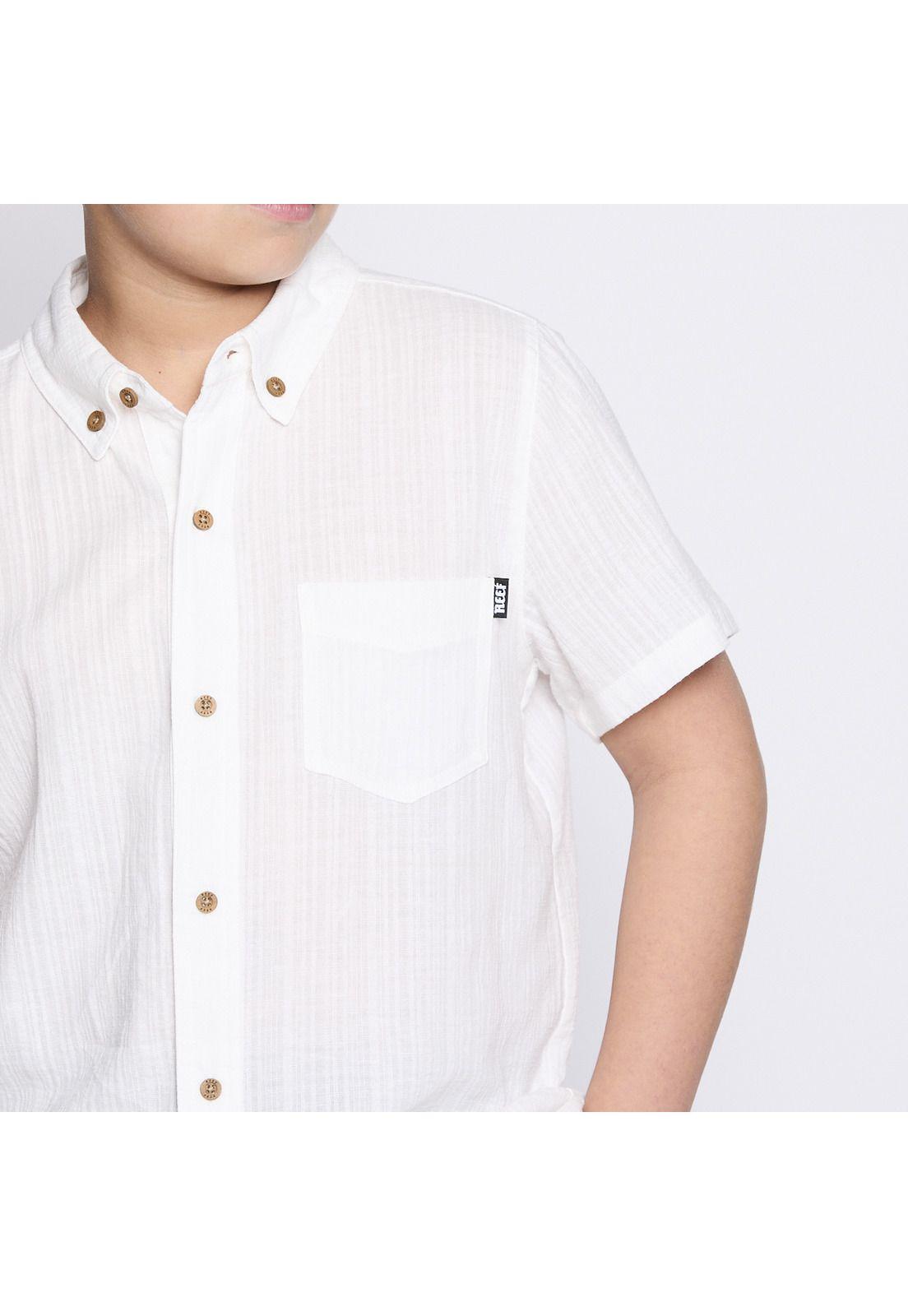 Camisa Reef Kids Blanca-2