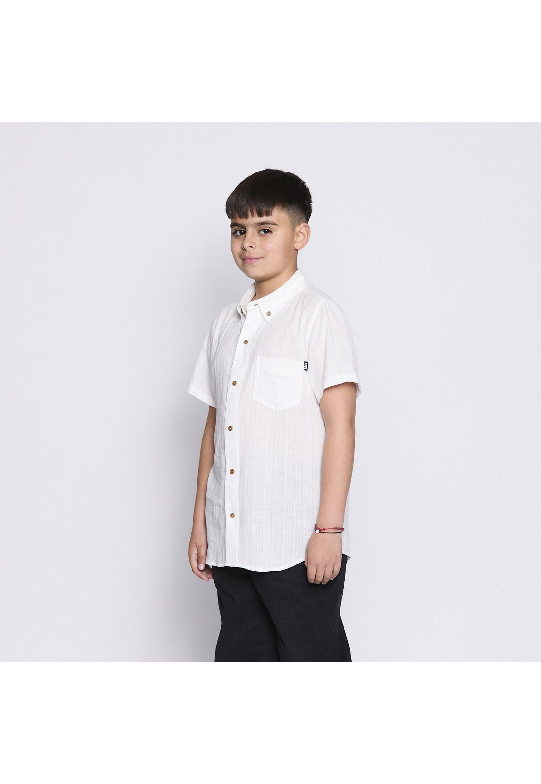 Camisa Reef Kids Blanca-4