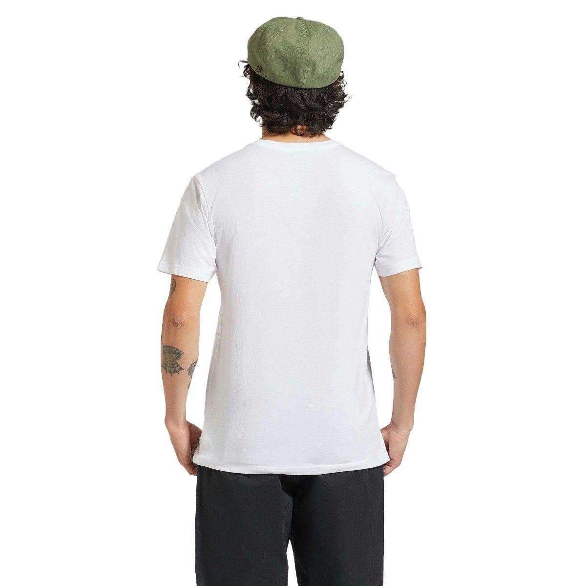 Polera Brixton Fender Volume White-3