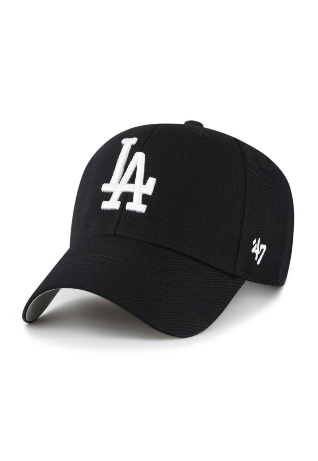 Jockey Los Angeles Dodgers Sure Shot Snapback Navy White Mvp-0