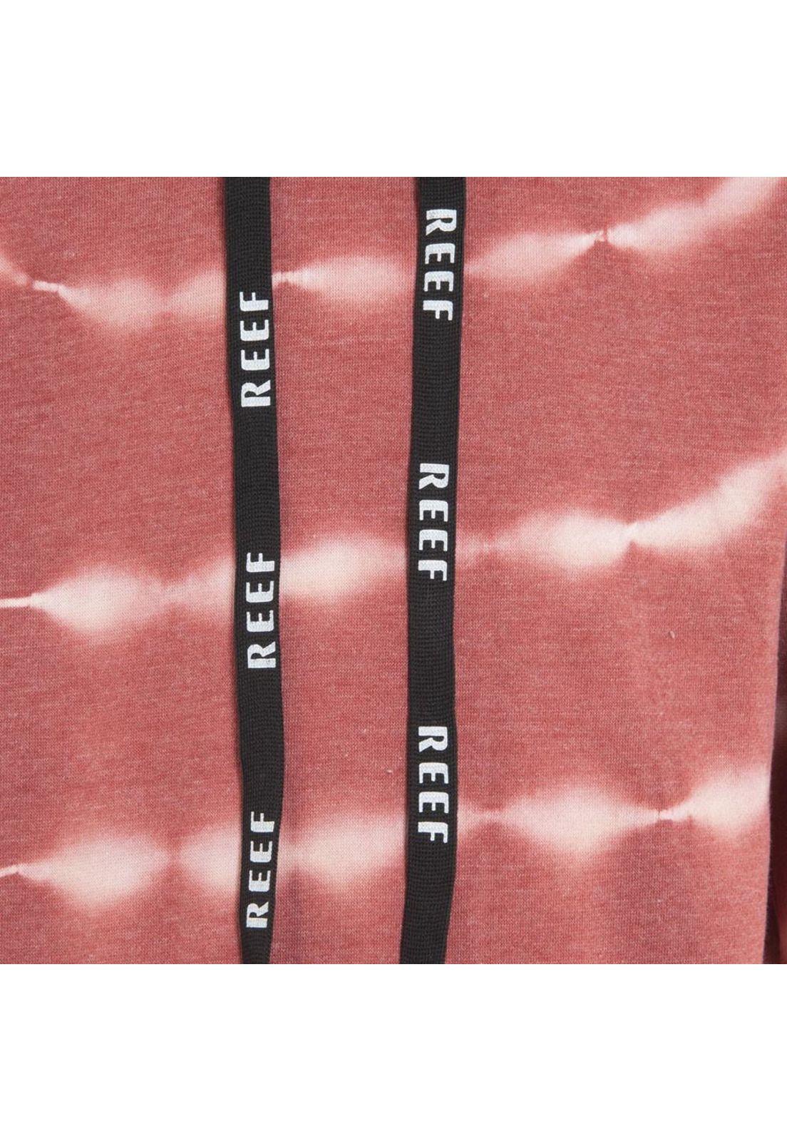 Poleron Kids Hoodie TieDye Burgundy-3