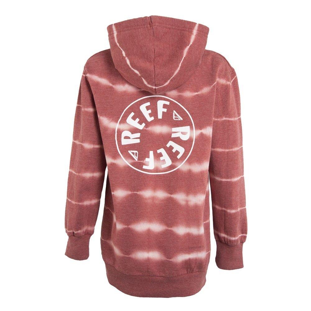 Poleron Kids Hoodie TieDye Burgundy-2
