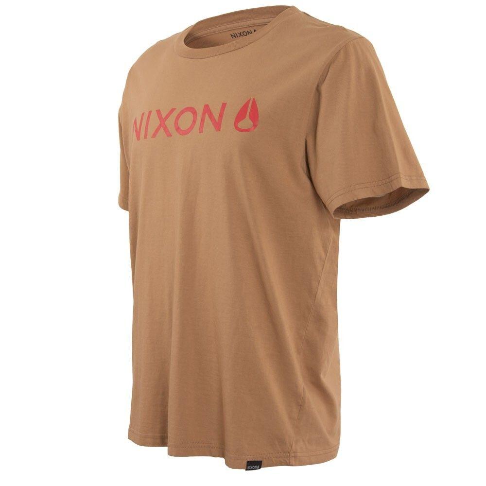Polera Men Brown Logo Front Red-1