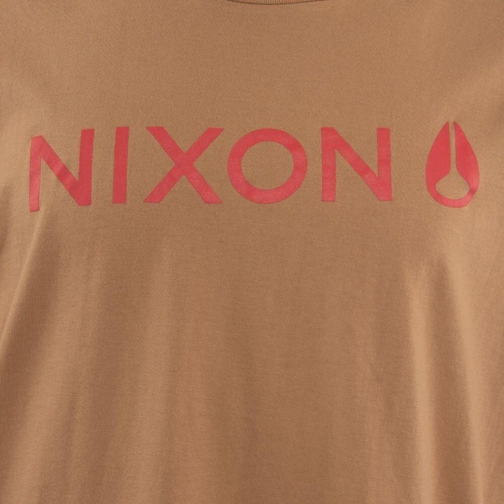 Polera Men Brown Logo Front Red-3