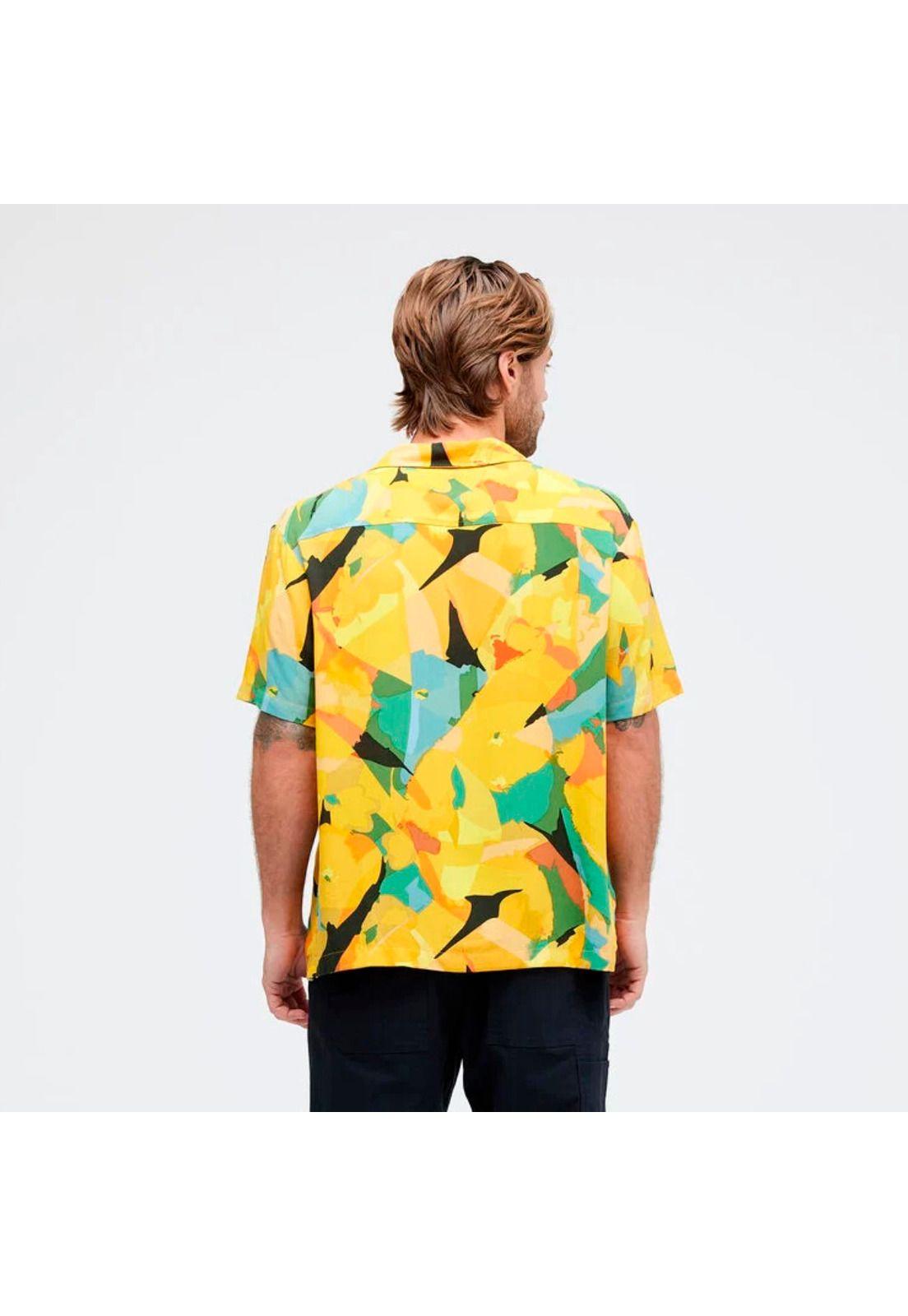 Camisa Stance Yoto Button Up Tropical-2