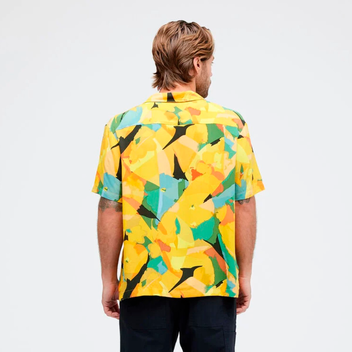 Camisa Stance Yoto Button Up Tropical-2