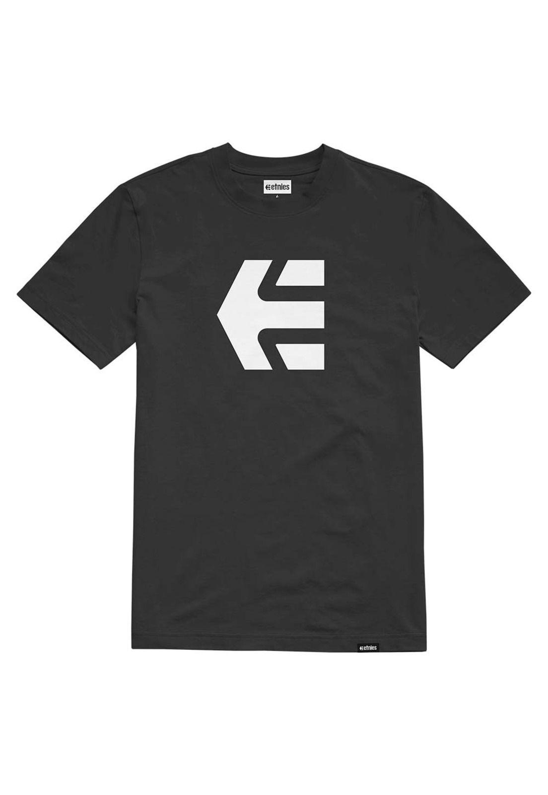 Polera Kids Icon Black White Etnies-0