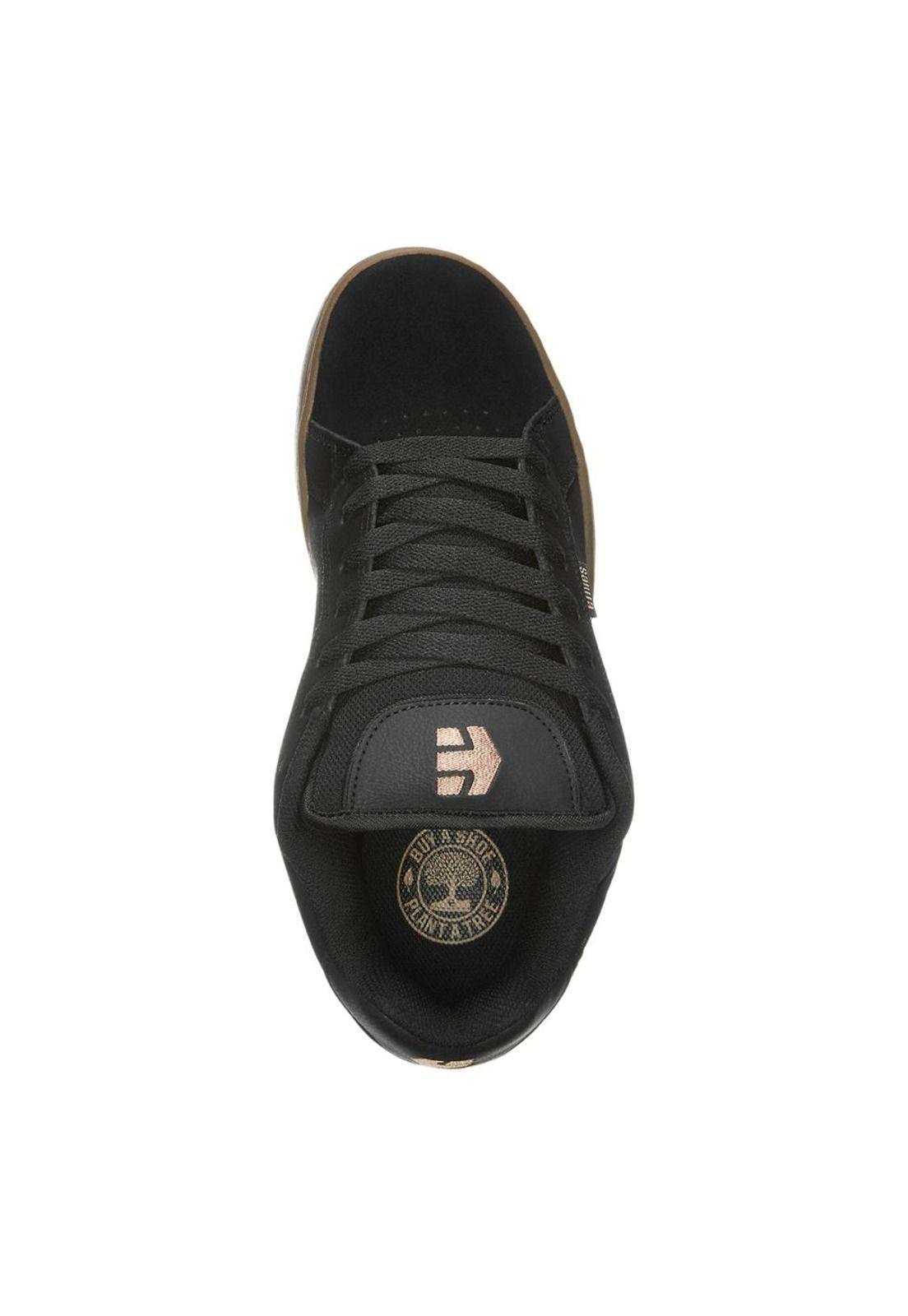 Zapatilla Men Fader Black Gum-2