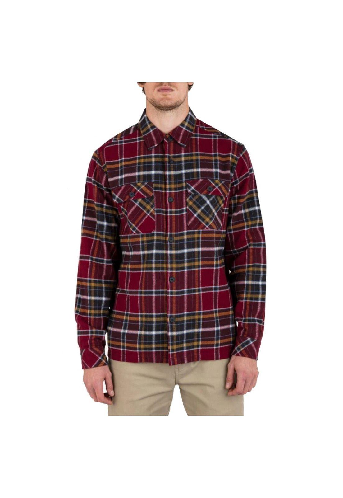 Camisa Hurley Santa Cruz Shoreline True Red-0