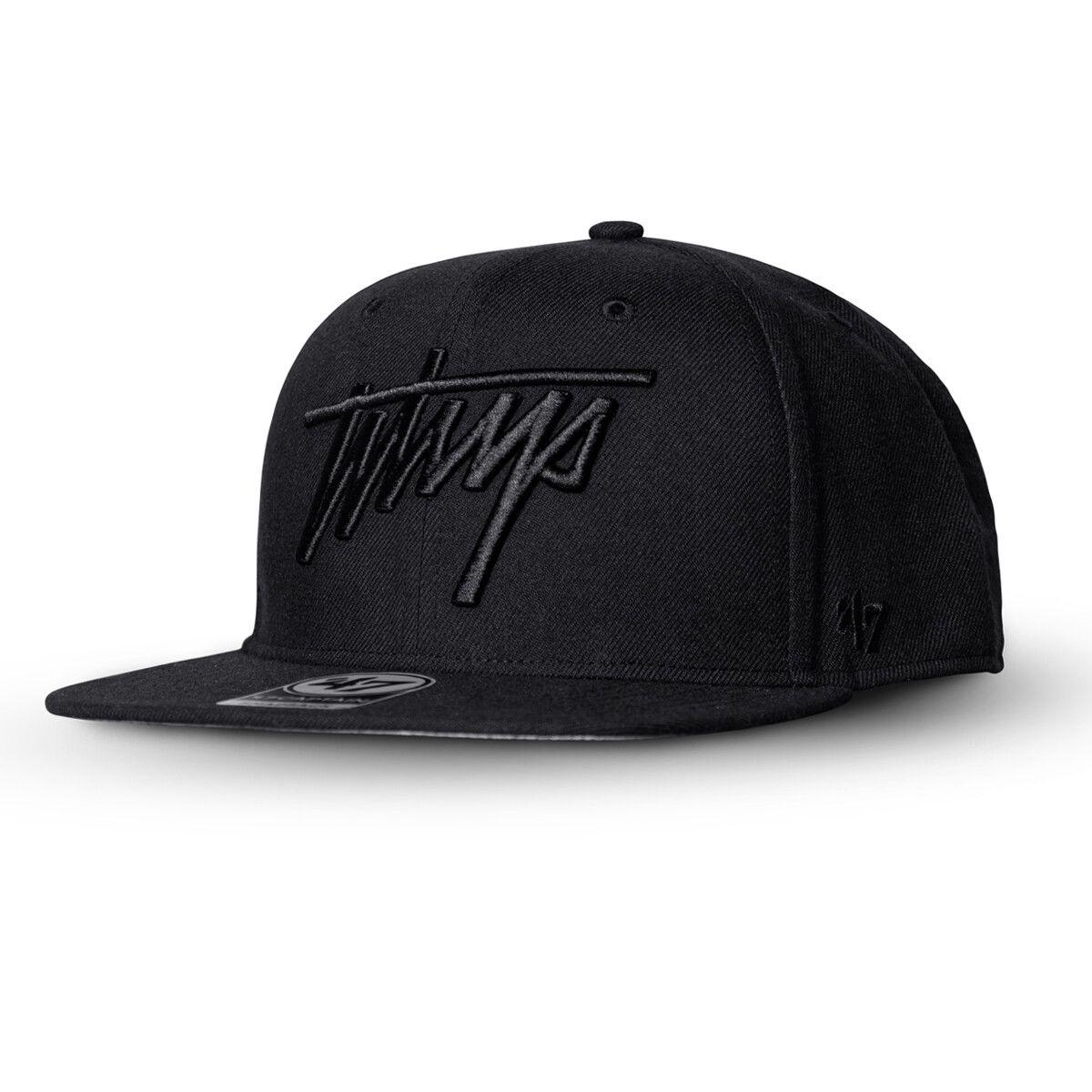 Jockey WHATUP x 47 No Shot Captain All Black-0