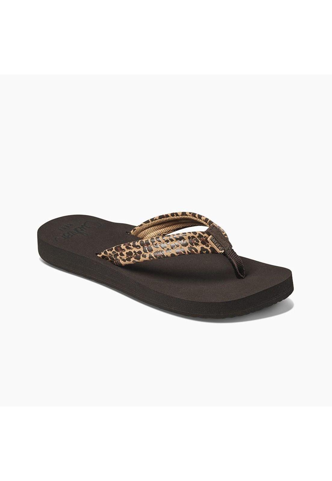 Sandalia Cushion Breeze Women Brown Print Reef-0