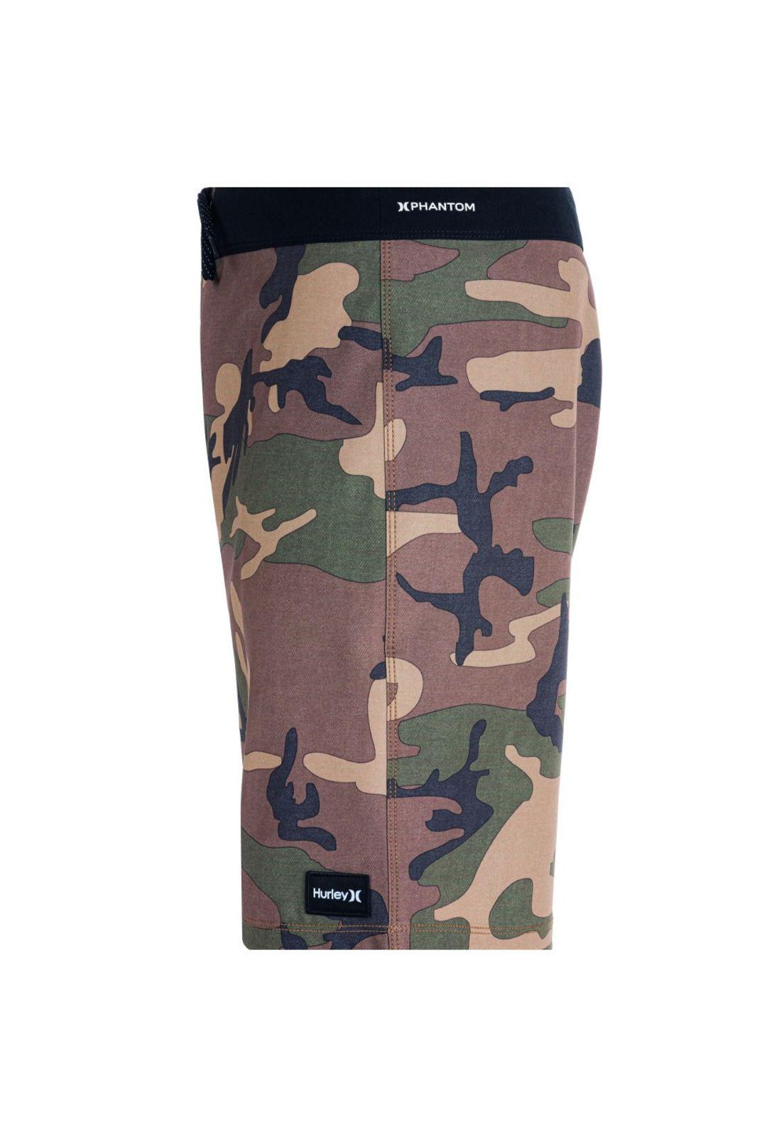 Traje de Baño Phantom Classic 18" Boardshorts Olive-2