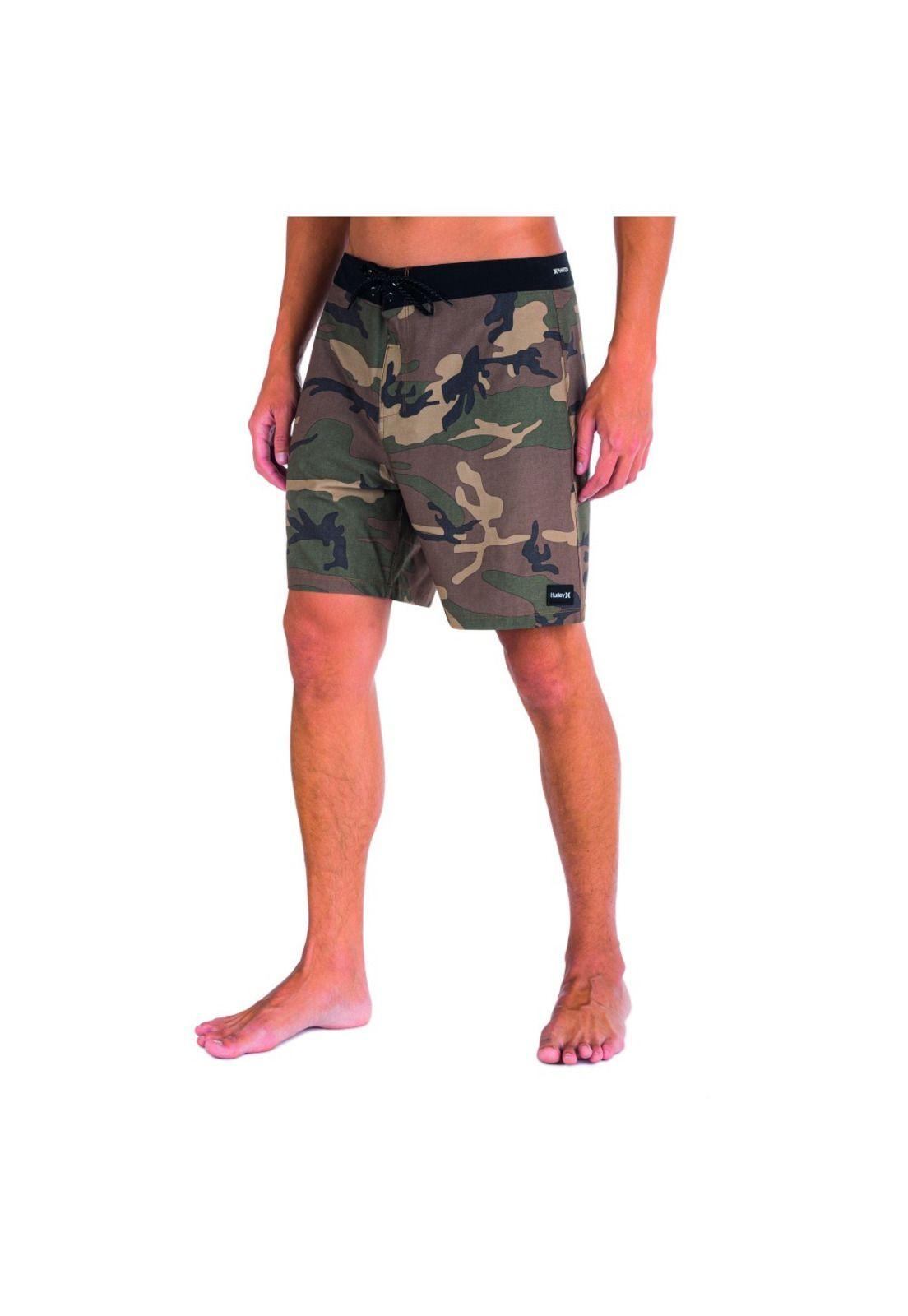 Traje de Baño Phantom Classic 18" Boardshorts Olive-4