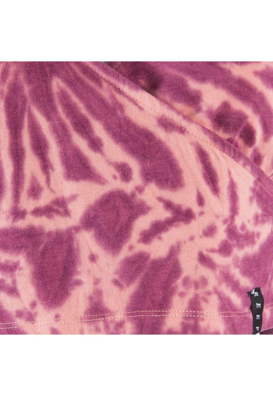 Crop Top Manga Larga Rojo Reef-3