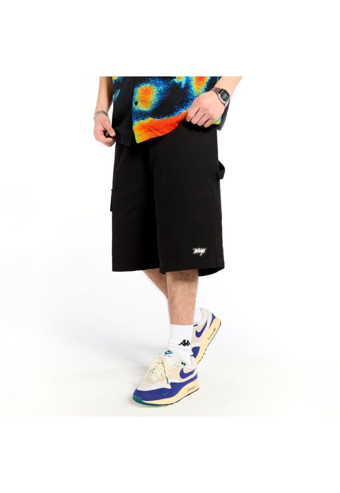 Shorts Whatup Hombre Negro-0