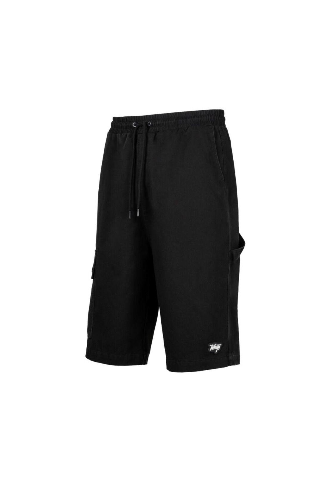 Shorts Whatup Hombre Negro-1