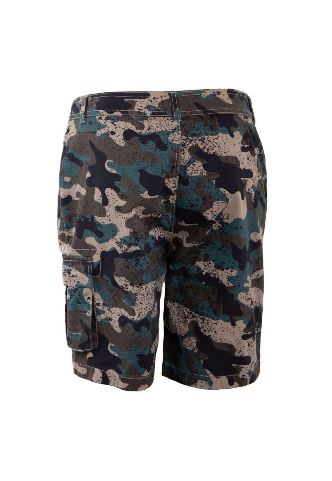 Bermuda Kids Cargo Camo-2