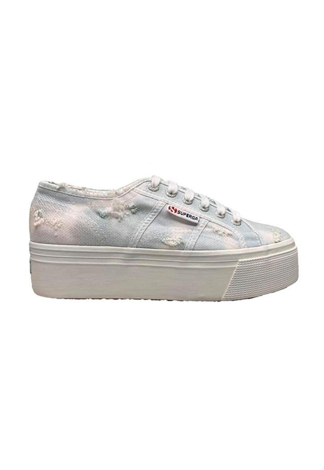 Zapatilla 2790 Stone Washed White Green Iceberg-0