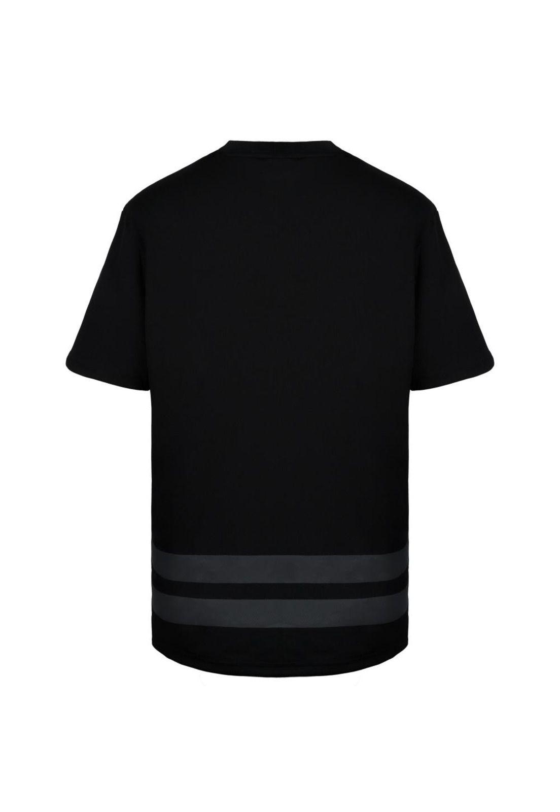 Polera Colo Colo Hombre Como no te voy a querer Negro-1