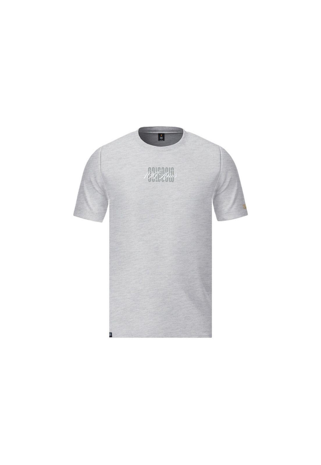 Polera Colo Colo Urbano Centenario Hombre Gris Amor Eterno-0
