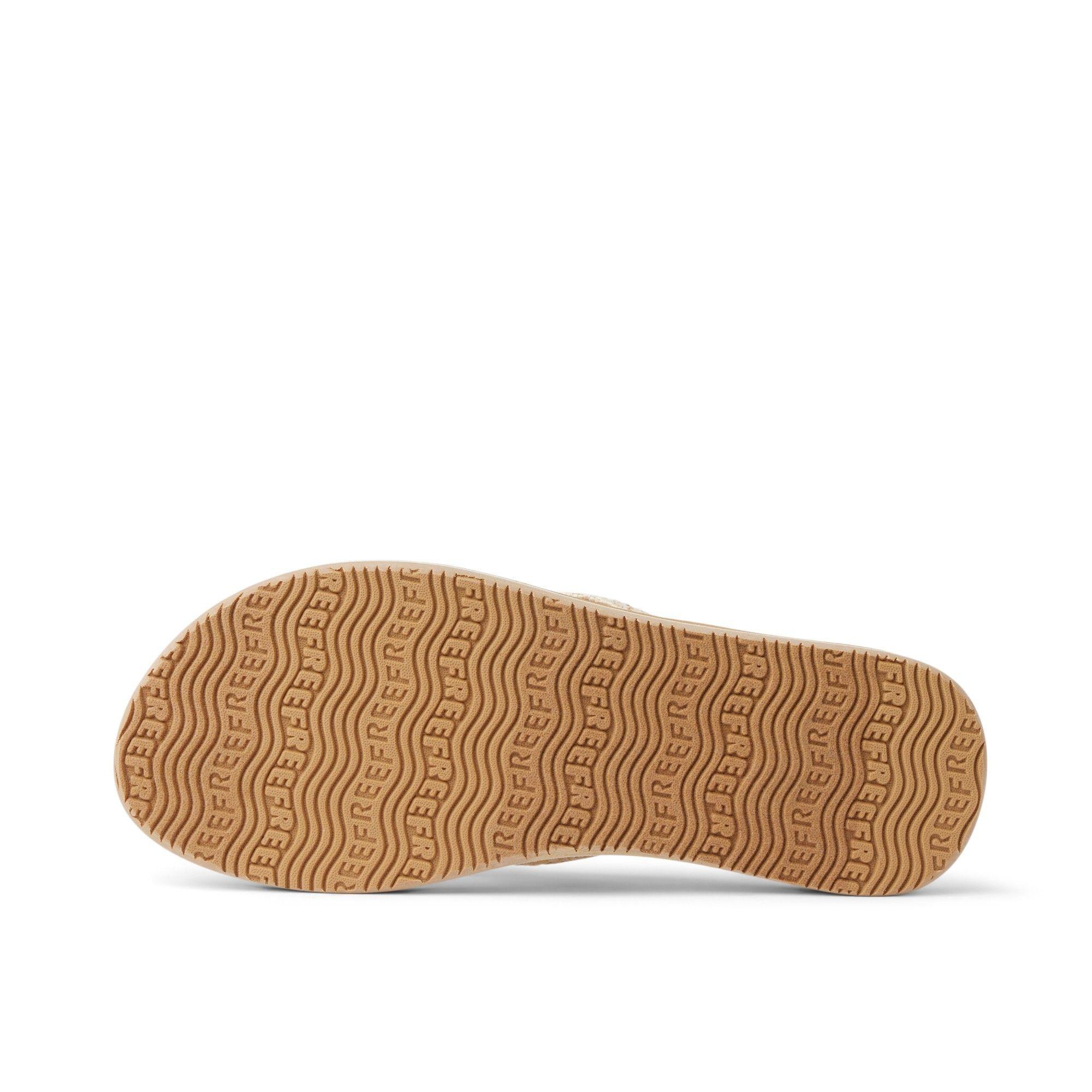 Sandalia Reef Women Baja Ashley Tan Textile-3