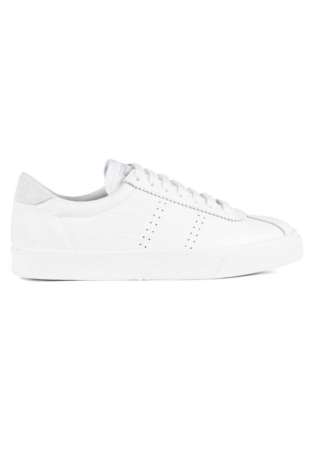 Zapatilla 2843 CLUB COMFORT Leather Full White Superga-0