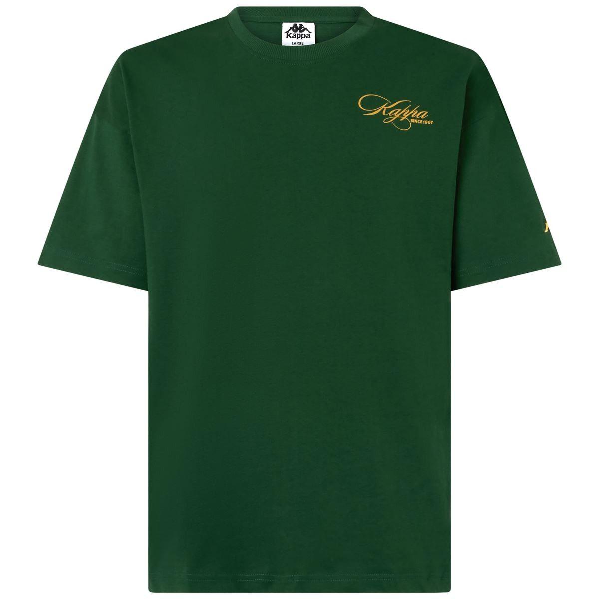 Polera Kappa Men Authentic Norda Green Yellow Gold Rick-0