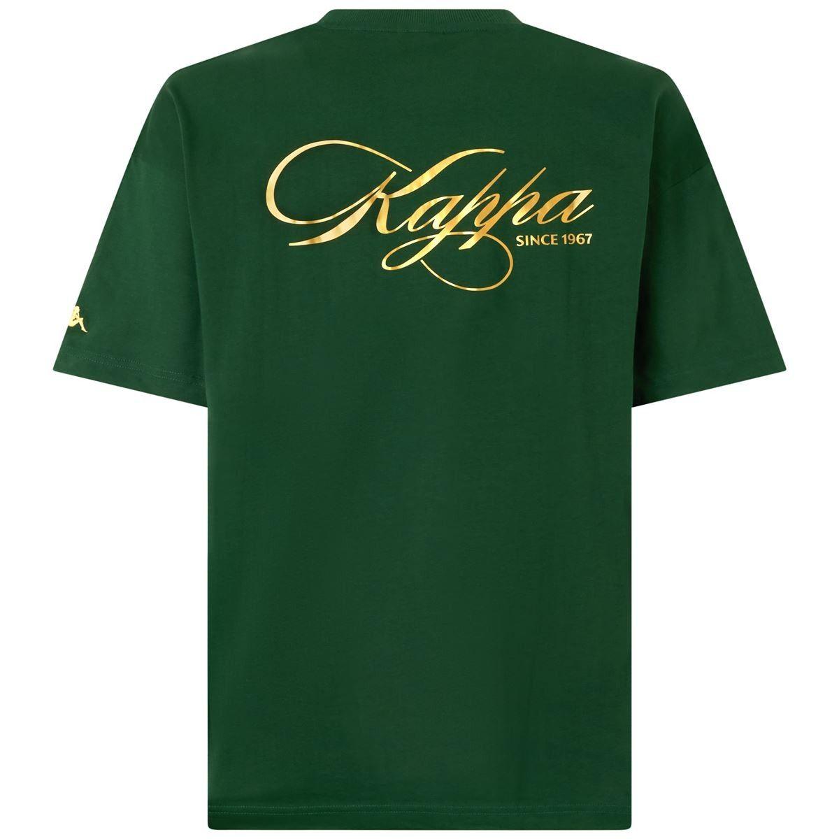 Polera Kappa Men Authentic Norda Green Yellow Gold Rick-1