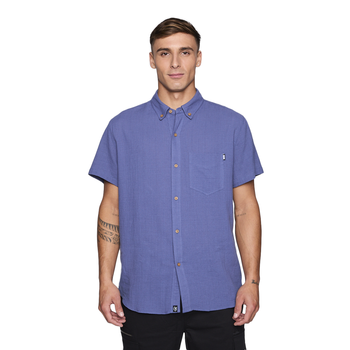 Camisa Reef Men Azul-0