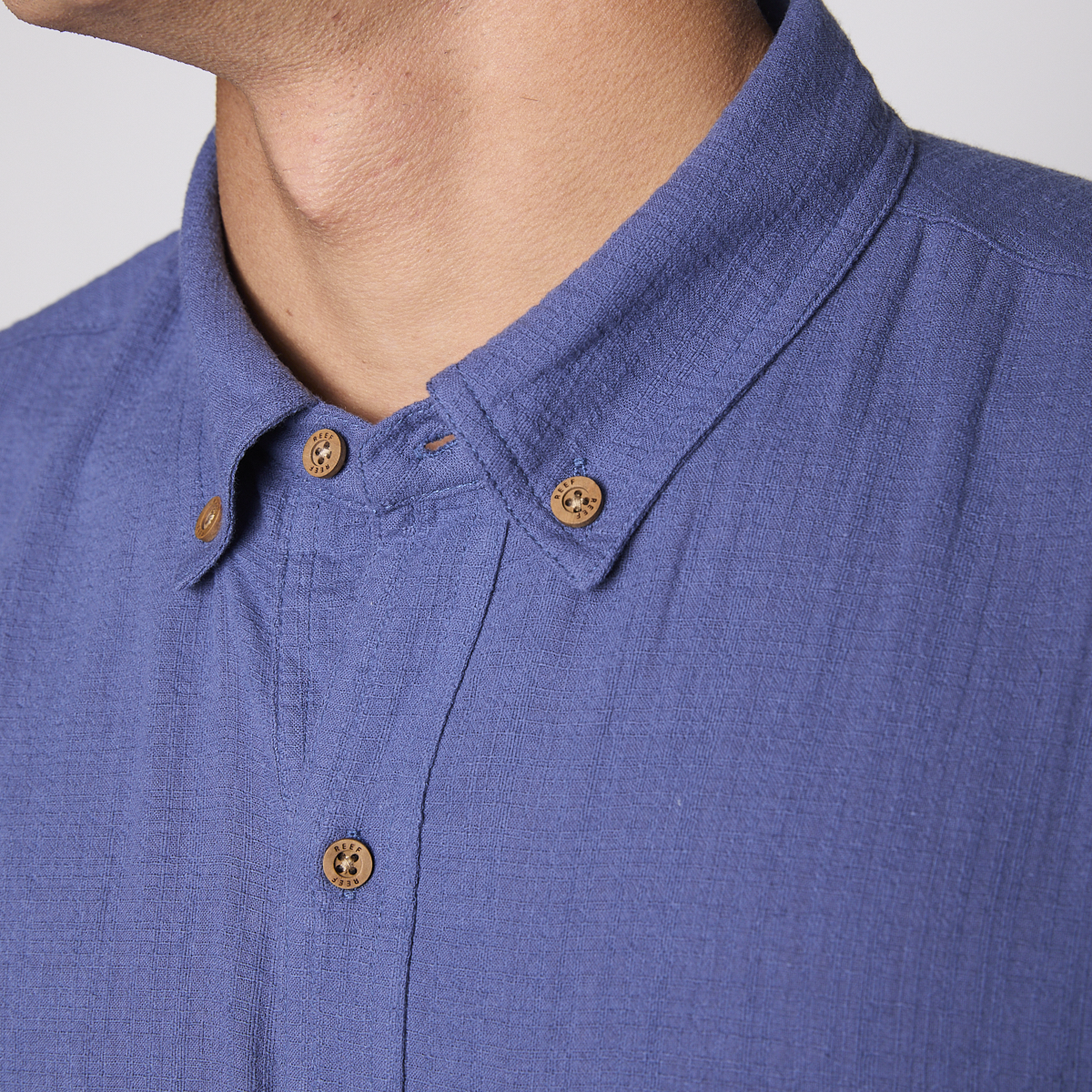 Camisa Reef Men Azul-5