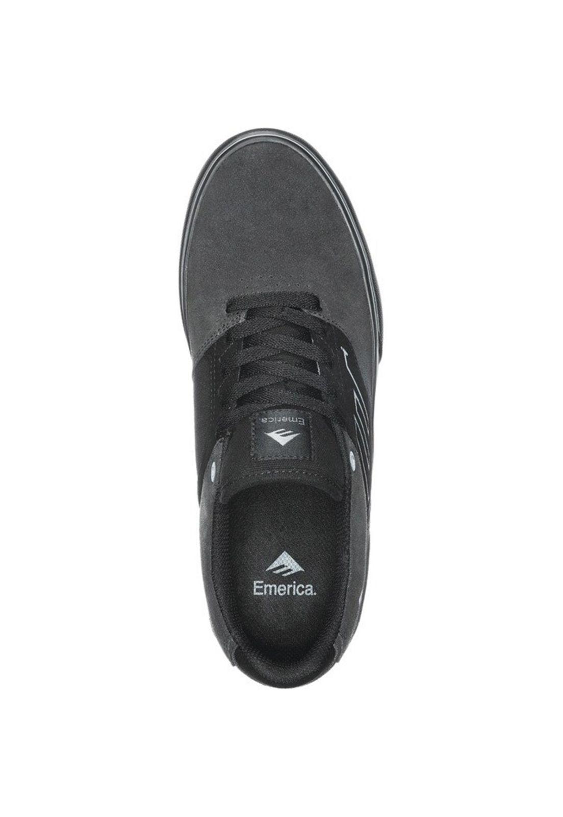 Zapatilla The Low Vulc Grey Black Blue Emerica-1