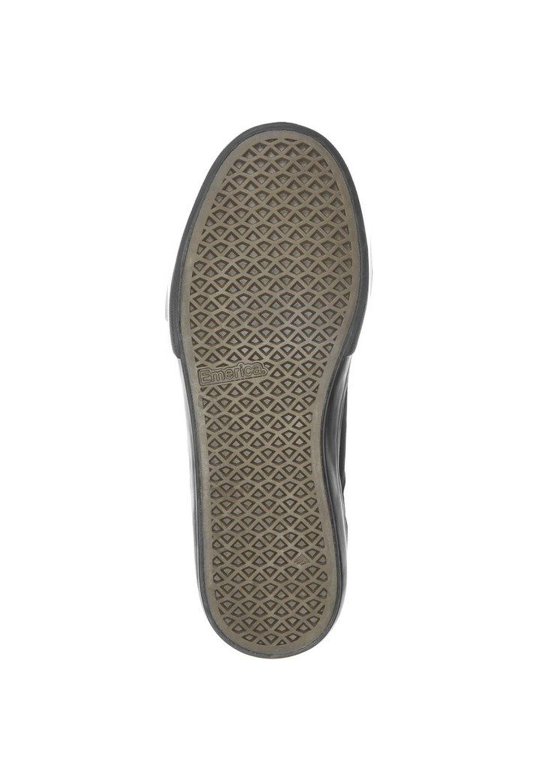 Zapatilla The Low Vulc Grey Black Blue Emerica-2