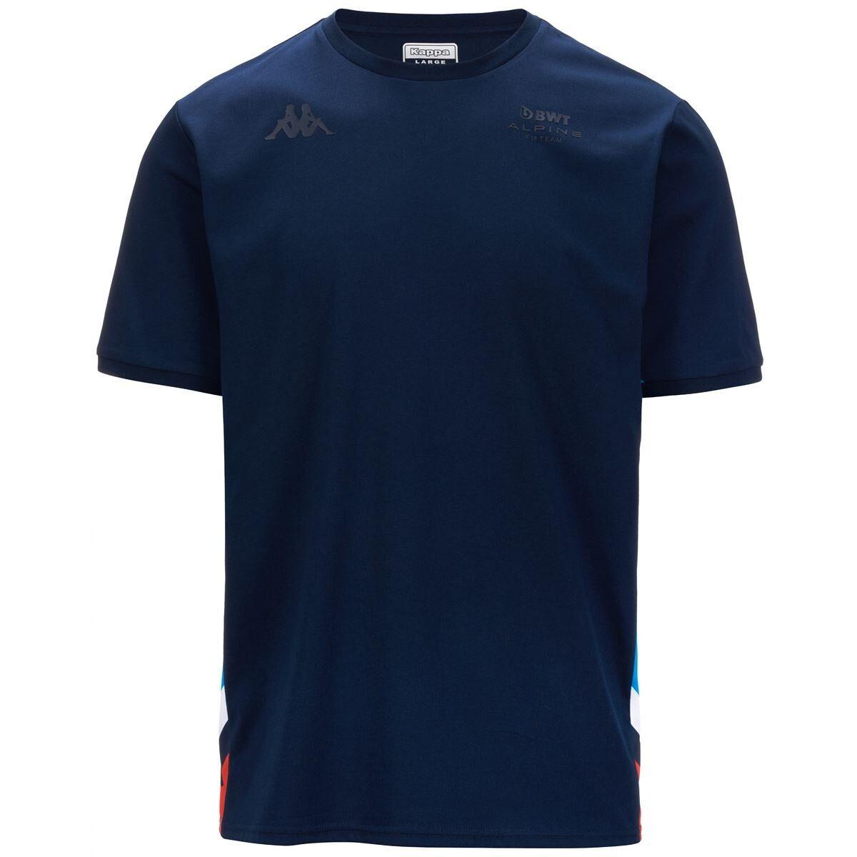 Polera Kappa Men Anser Pilot 10 Alpine Blue Navy-0