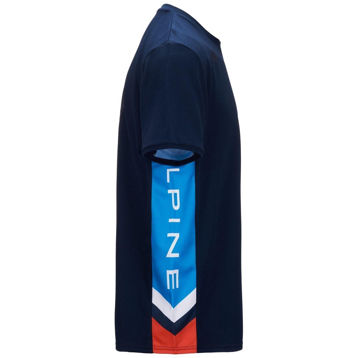 Polera Kappa Men Anser Pilot 10 Alpine Blue Navy-3