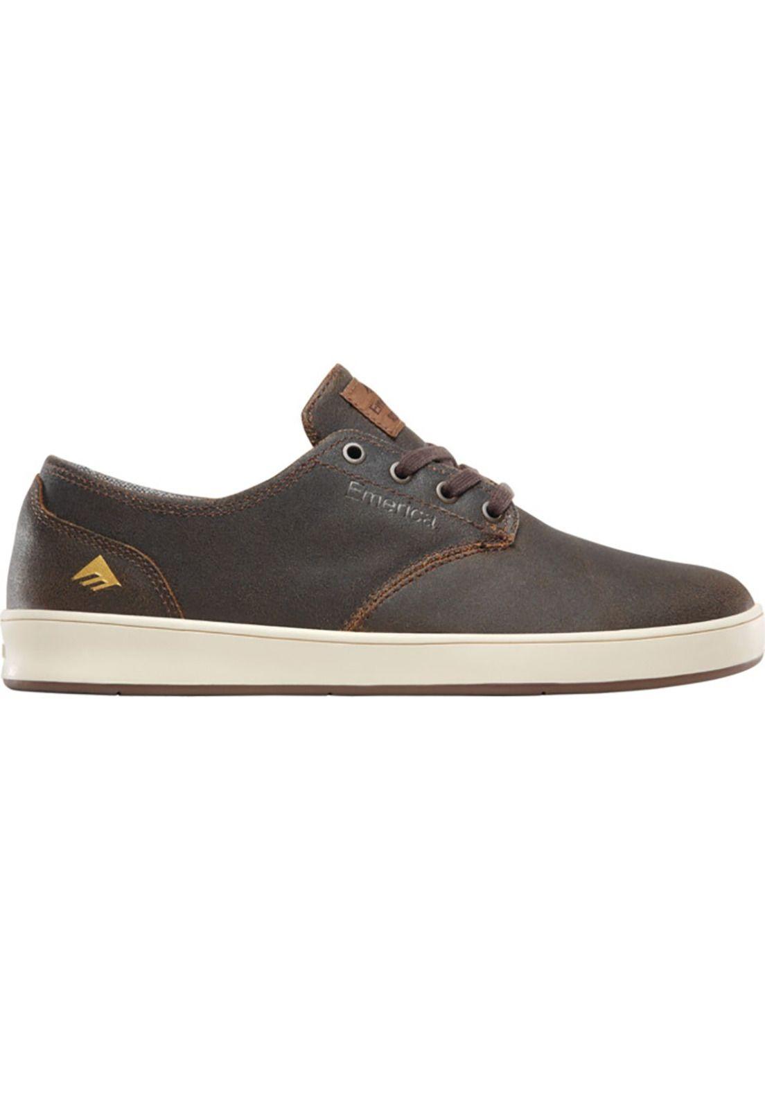 Zapatilla The Romero Laced Brown Gum Gold Emerica-0