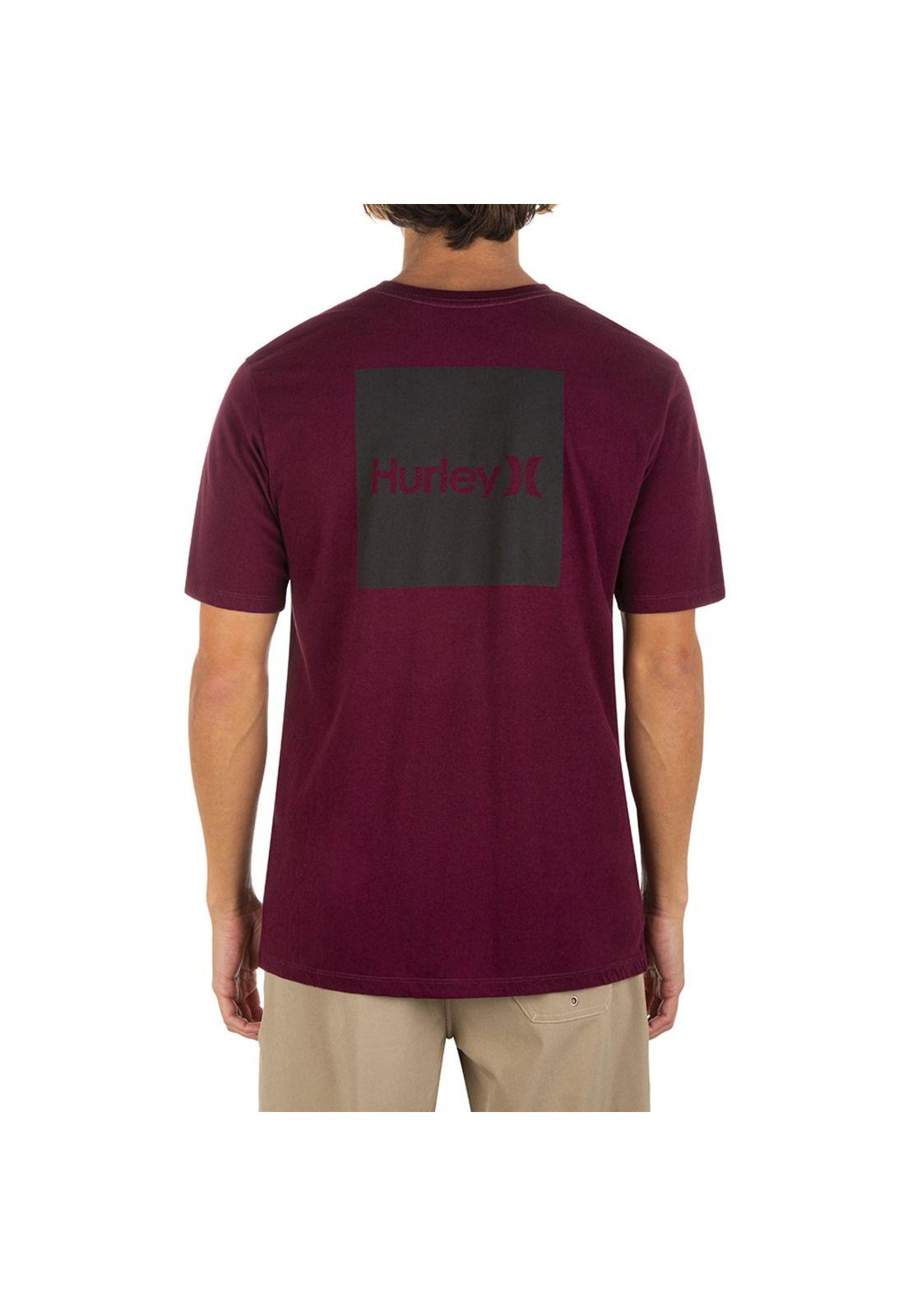 Polera EVD WSH OAO Boxed Solid Dark Bee Hurley-4