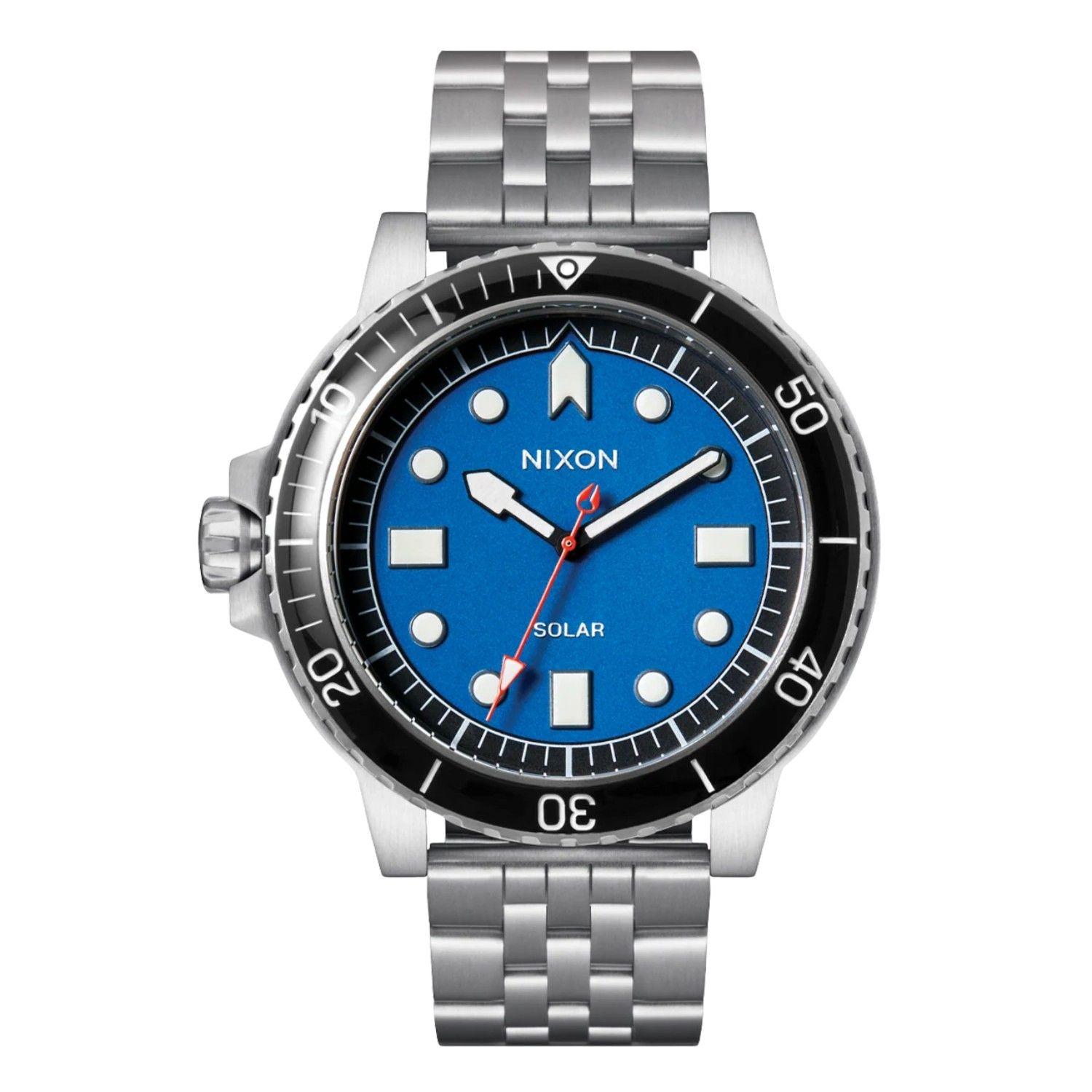 Reloj Nixon Stinger 44 Silver Blue Black-0