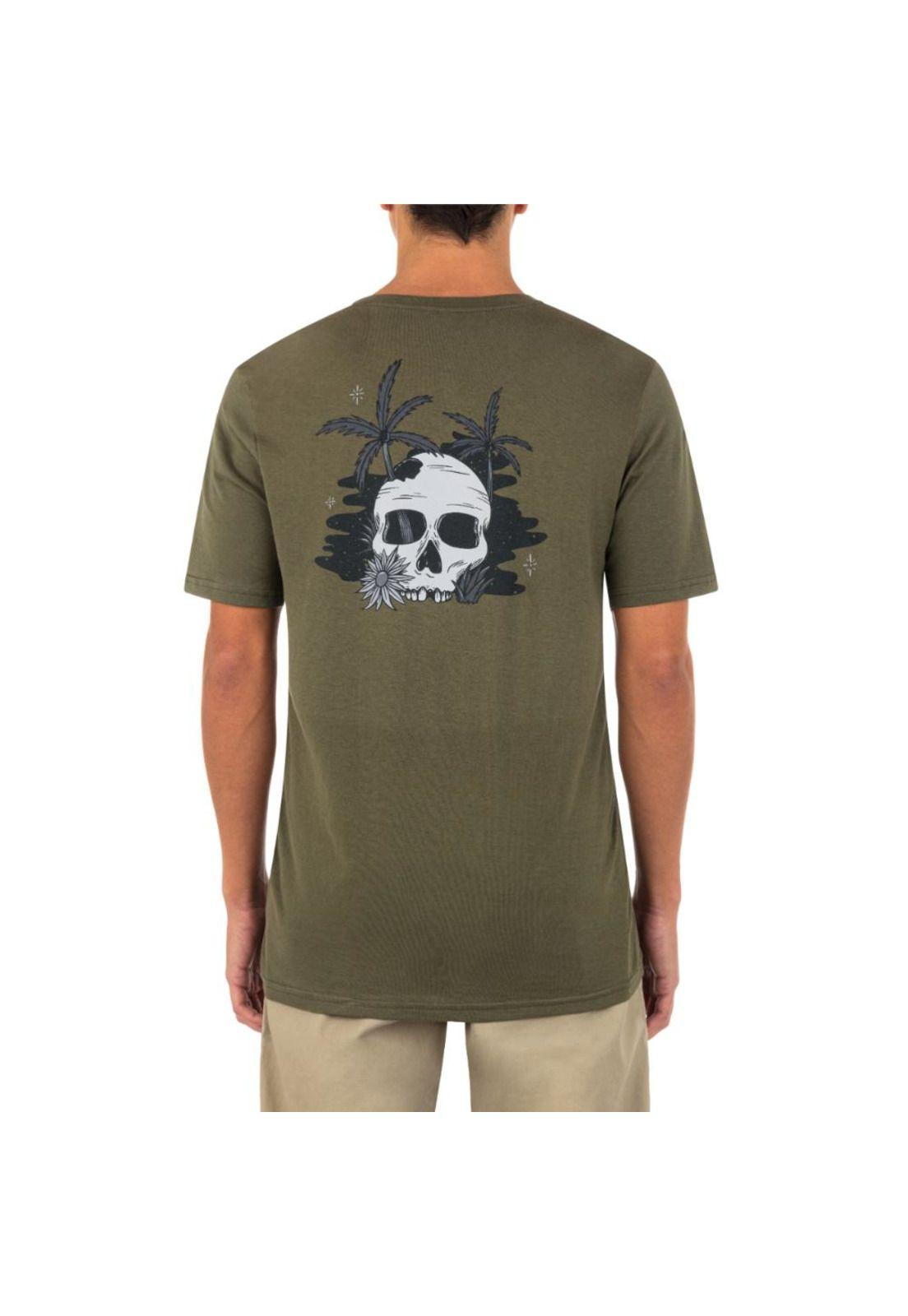 Polera Everyday Washed Death In Paradise Olive-3