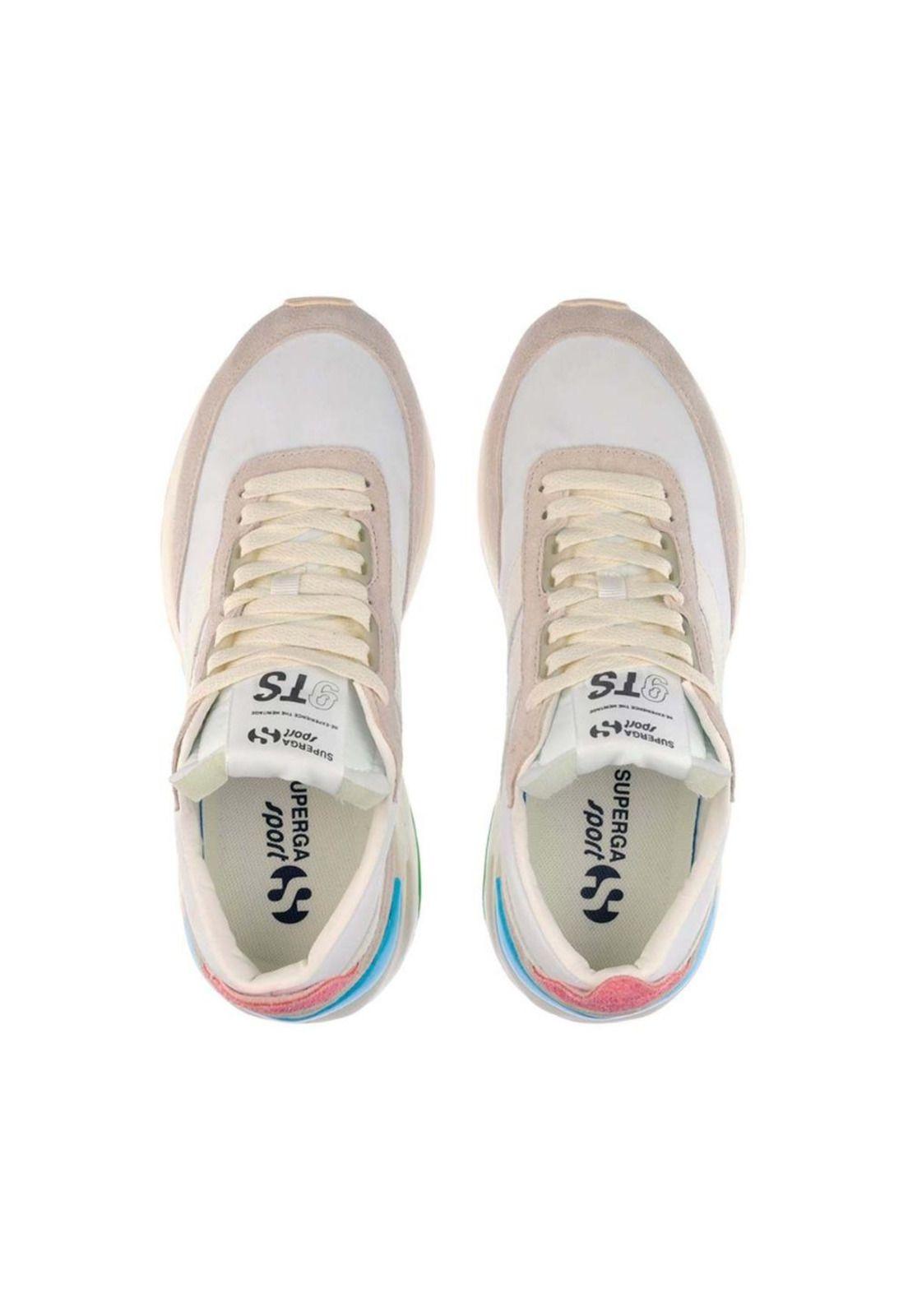 Zapatilla 4089 Training 9TS White Turquoise Green-3