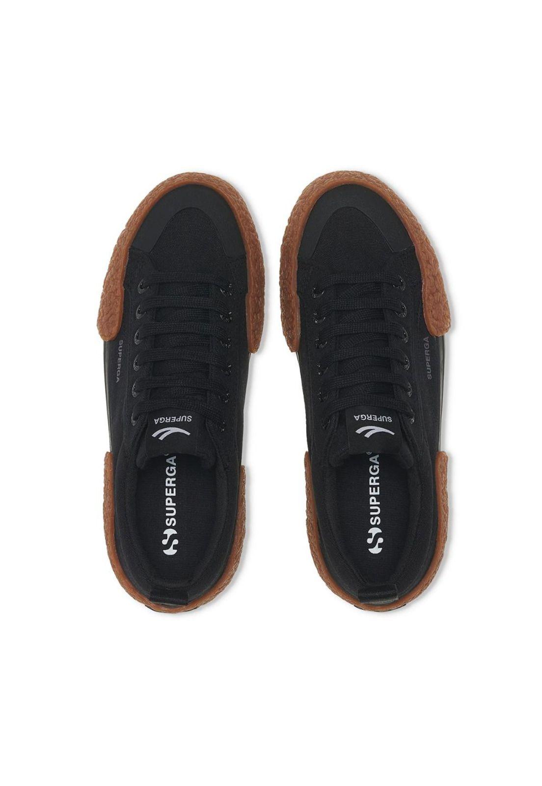 Zapatilla 2660 Stripe Big Bump Black Gum-3