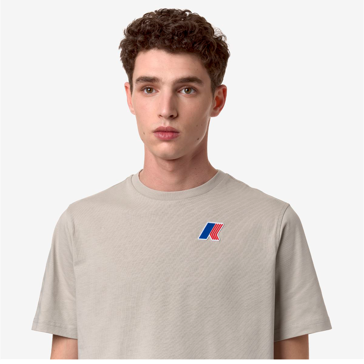 Polera K-Way Leonardo Fioravanti Odom Beige-5