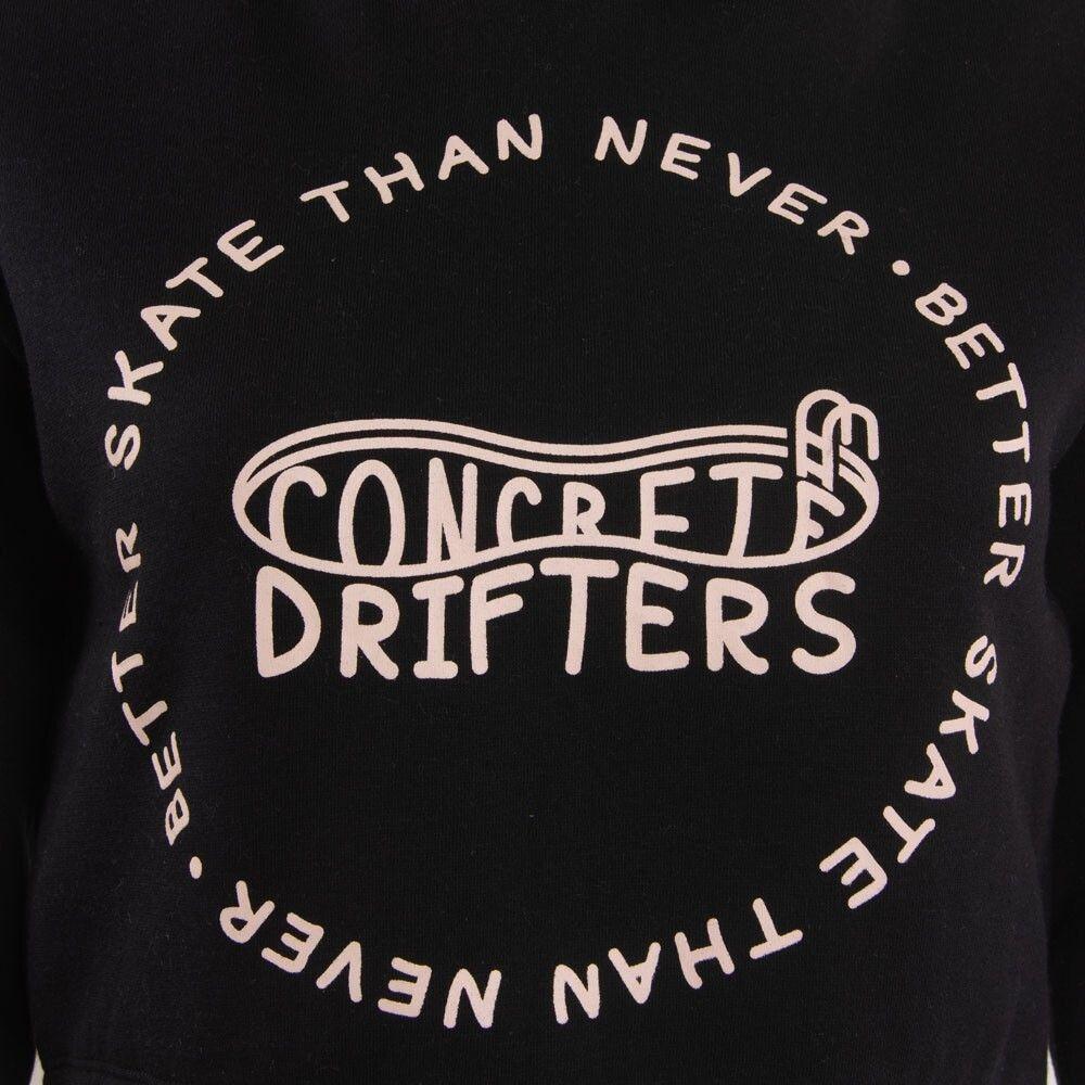 Poleron Kids Crop Top Print Black-3