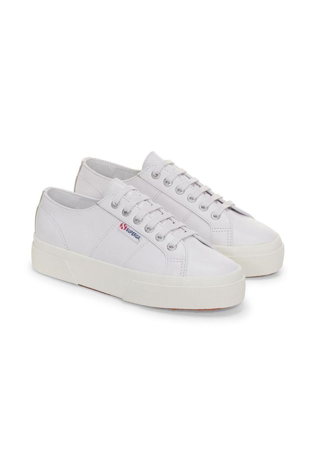 Zapatilla 2740 Platform Nappa White Silver-1