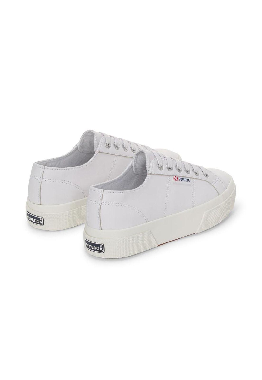 Zapatilla 2740 Platform Nappa White Silver-2