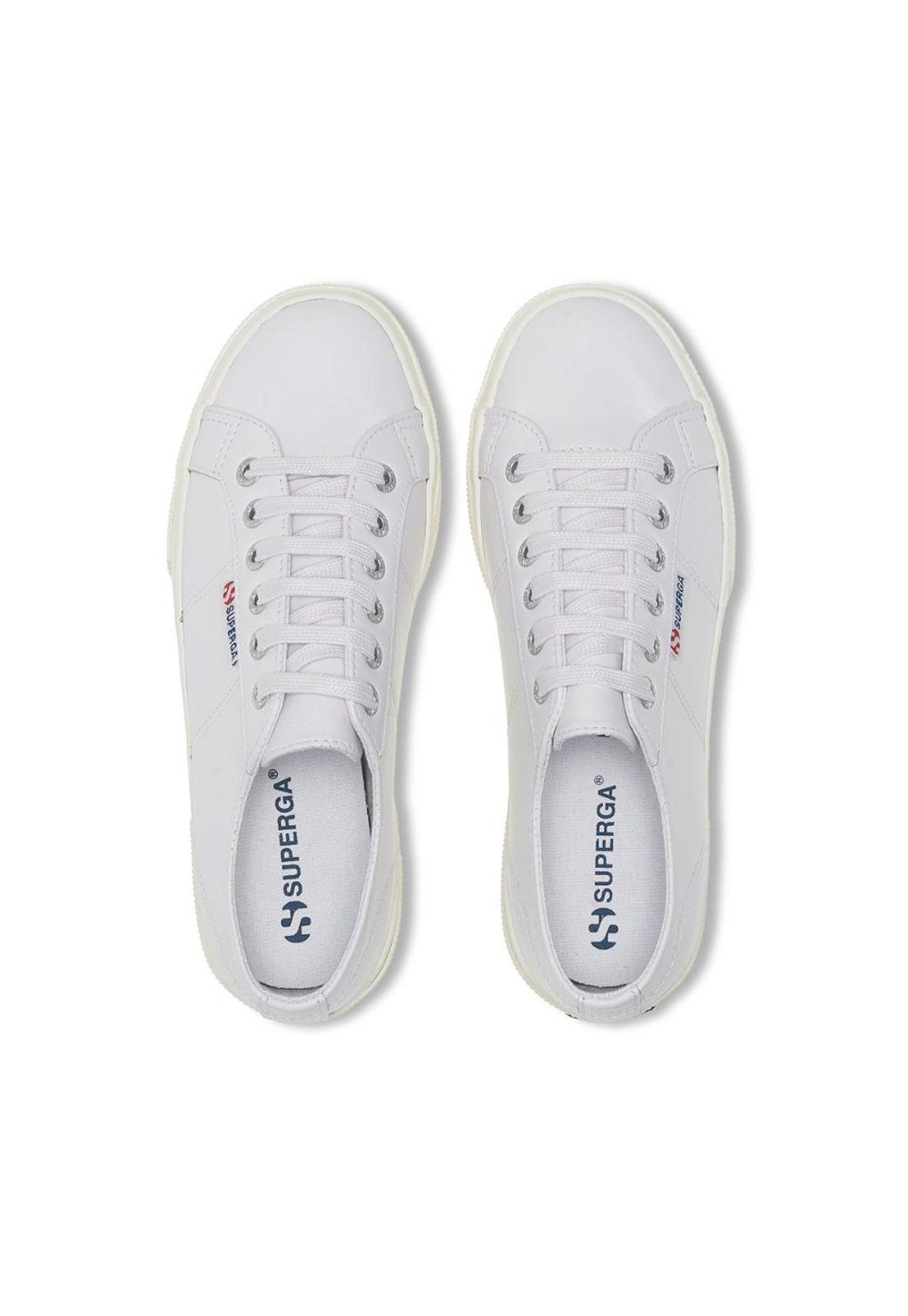 Zapatilla 2740 Platform Nappa White Silver-3