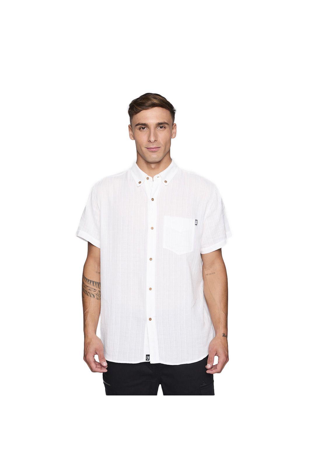 Camisa Reef Men Blanca-0