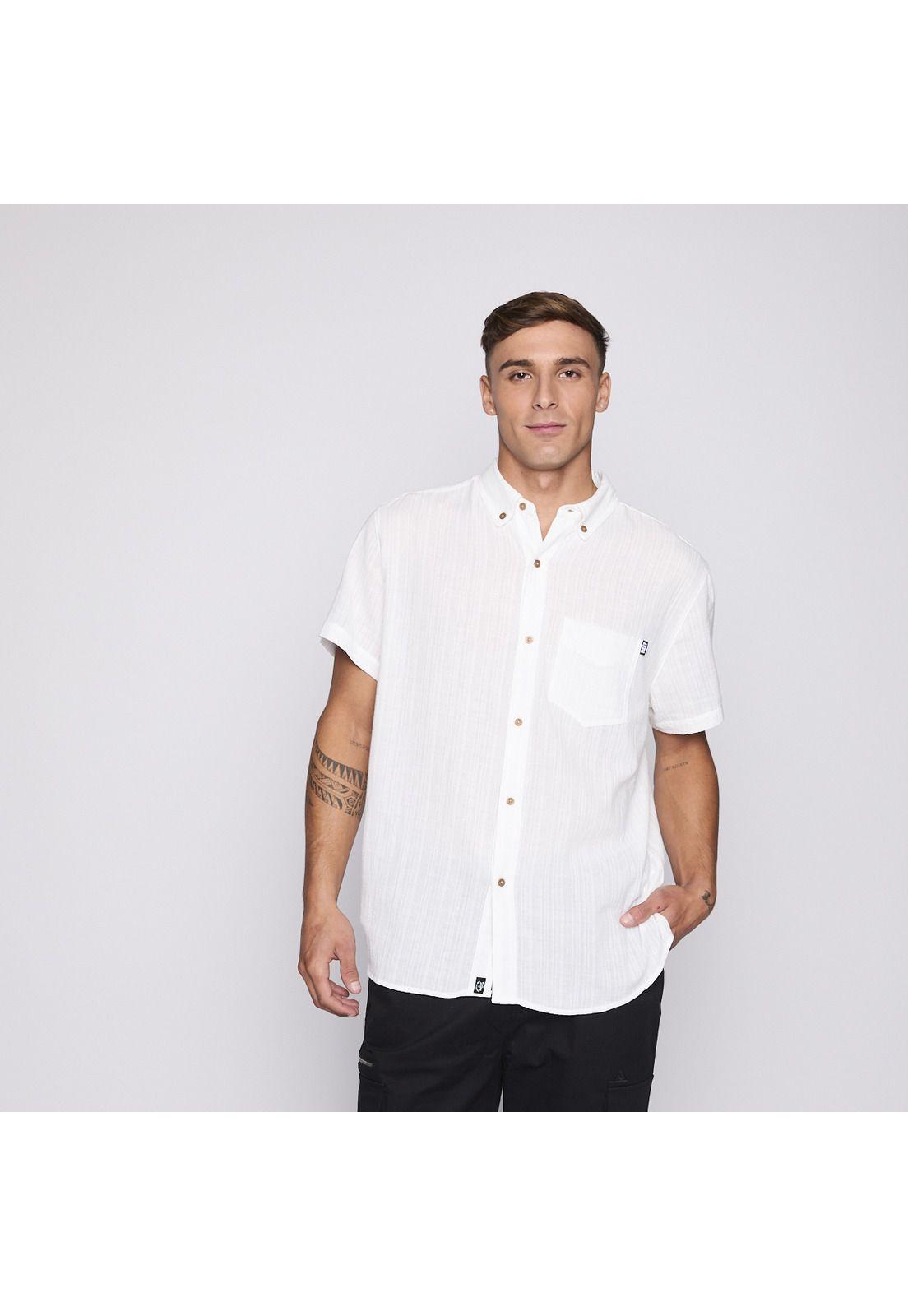 Camisa Reef Men Blanca-3