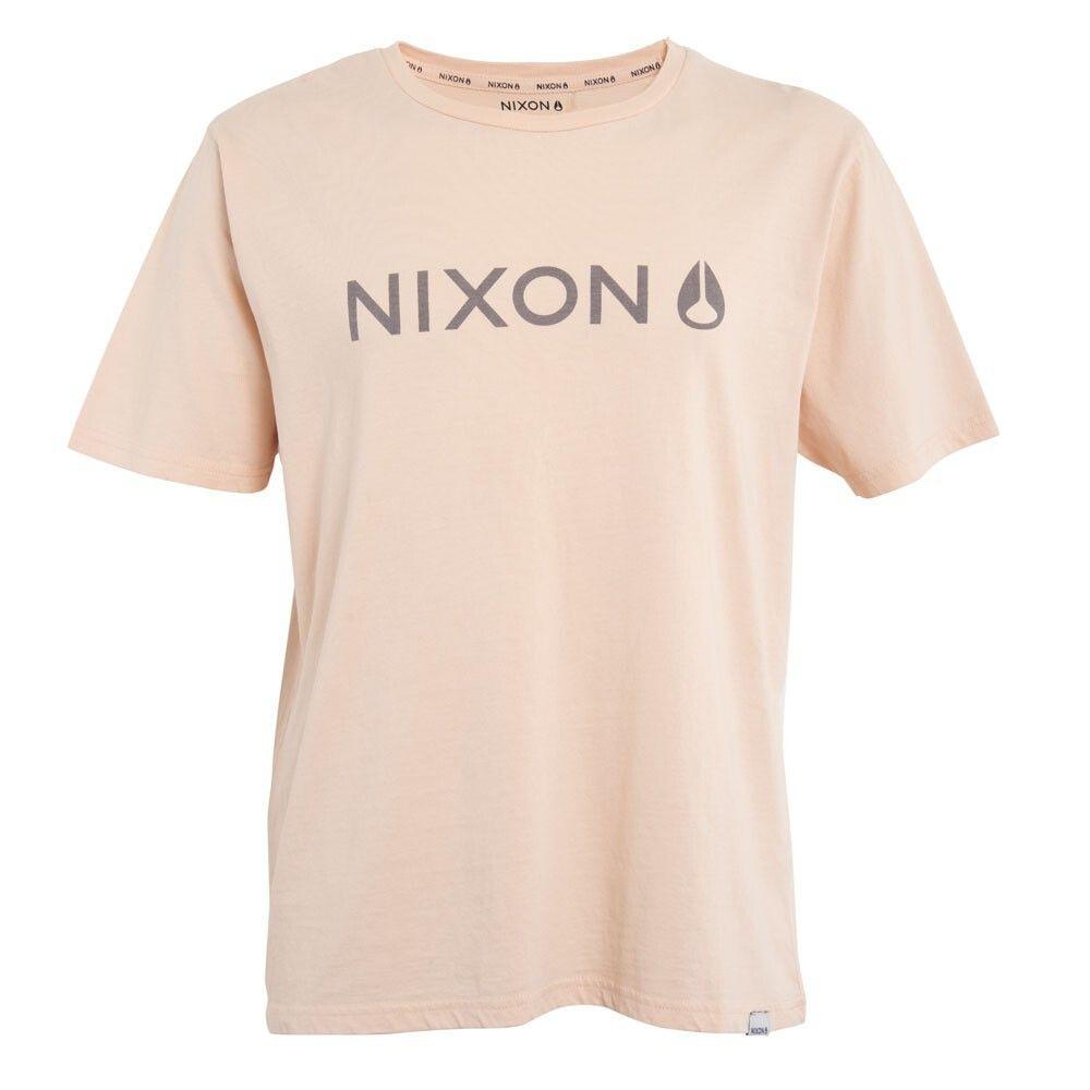 Polera Men Pale Pink Grey Logo Front-0